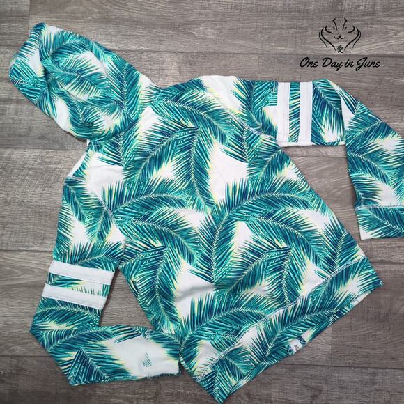 Abercrombie & Fitch Palm Leaf Hoodie Size 13/14 - Picture 5 of 5